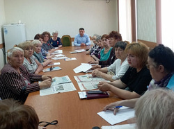 В Нариманове состоялось расширенное заседание бюро городского Совета ветеранов