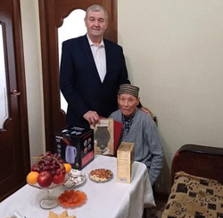 Наримановец отметил 100-летний юбилей