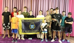 Воспитанники наримановского центра готовятся к военно-патриотической игре «Зарница»