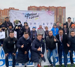 Команда футболистов из Нариманова стала серебряным призером первенства