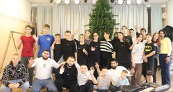 С ребятами из наримановского центра поработали стилисты