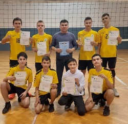Наримановские школьники стали чемпионами областного первенства по волейболу