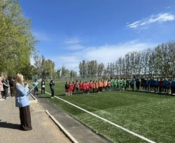 В Нариманове открылся турнир по футболу