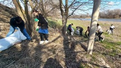 Наримановские школьники участвуют в весенней акции «Чистые берега»