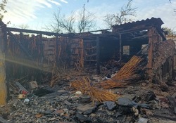 В Наримановском районе на пожаре погибла женщина-инвалид