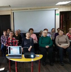 Для наримановских пенсионеров провели встречу «Мастера и шедевры»