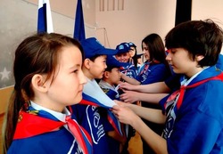 В наримановский отряд юных инспекторов дорожного движения приняли новичков