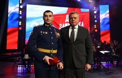 Астраханский офицер стал дважды кавалером ордена Мужества