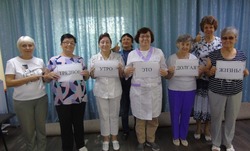 Наримановские пенсионеры приняли участие во флешмобе здоровья