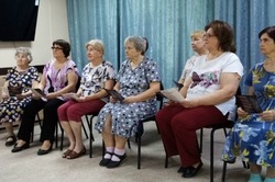 Наримановские пенсионеры совершили путешествие в прошлое