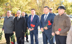 В Наримановском районе почтили память Муслима Магамаева