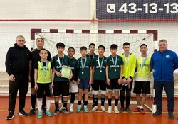 Команда наримановской школы заняла второе место в футбольной лиге