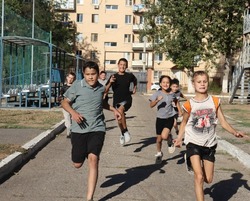 В наримановском центре провели спортивный праздник
