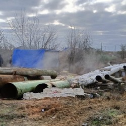 В Нариманове устранили крупную аварию на теплотрассе