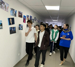 Старшеклассники из наримановского села побывали на телевидении