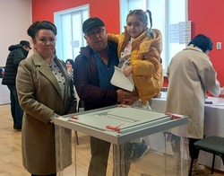 89,95% избирателей Наримановского района проголосовали за Владимира Путина