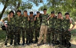 Для наримановских старшеклассников провели военные сборы