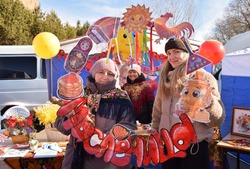 Наримановцы отметили Масленицу