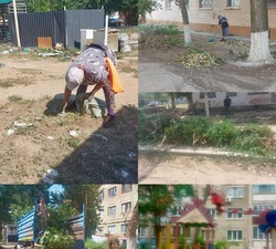 Нариманов продолжает благоустраиваться