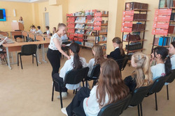 Наримановским школьникам напомнили об опасностях на железной дороге