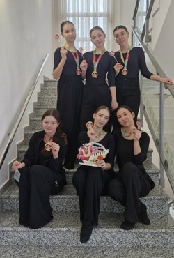 Наримановский ансамбль «Данк»️ выступил на международном конкурсе