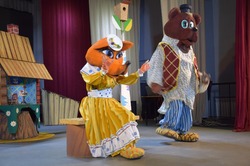  Астраханский театр кукол дал представление в Нариманове