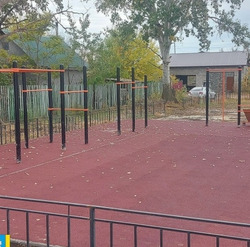 В наримановском селе появилась спортивная площадка