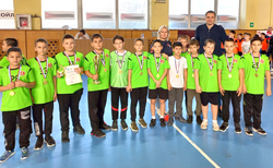Команда гандболистов из Старокучергановской школы признана сильнейшей в турнире