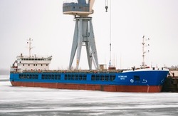 В Наримановском районе передали заказчику судно «Каспийский берег»