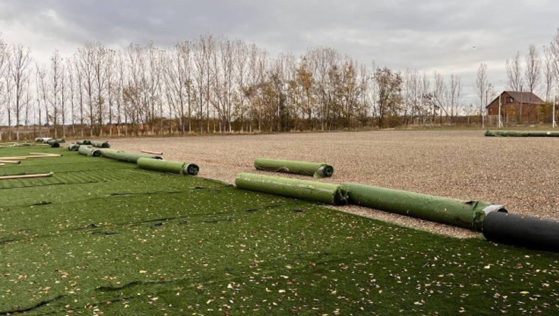 На наримановском стадионе появится новое покрытие