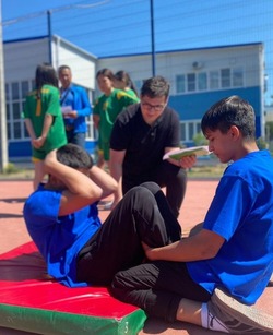 Наримановские школьники приняли участие в Президентских спортивных играх