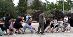 В наримановском селе провели спортивный праздник