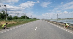 В Наримановском районе отремонтировали участок автодороги