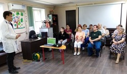 Наримановских пенсионеров предупредили об опасности ожирения