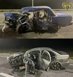 В ночном ДТП на наримановской трассе погибли два человека