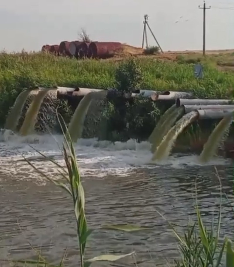 В Наримановском районе началась подкачка воды в зону западно-подстепных ильменей 